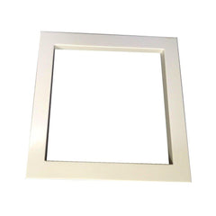 CONSTRUCTION SOLUTIONS Construction Solutions DBX-2.001 Plastic Snap On Trim Ring For DBX1000 Dryer Vent Box 2 inches x 4 inches or 2 inches x 6 inches Framing