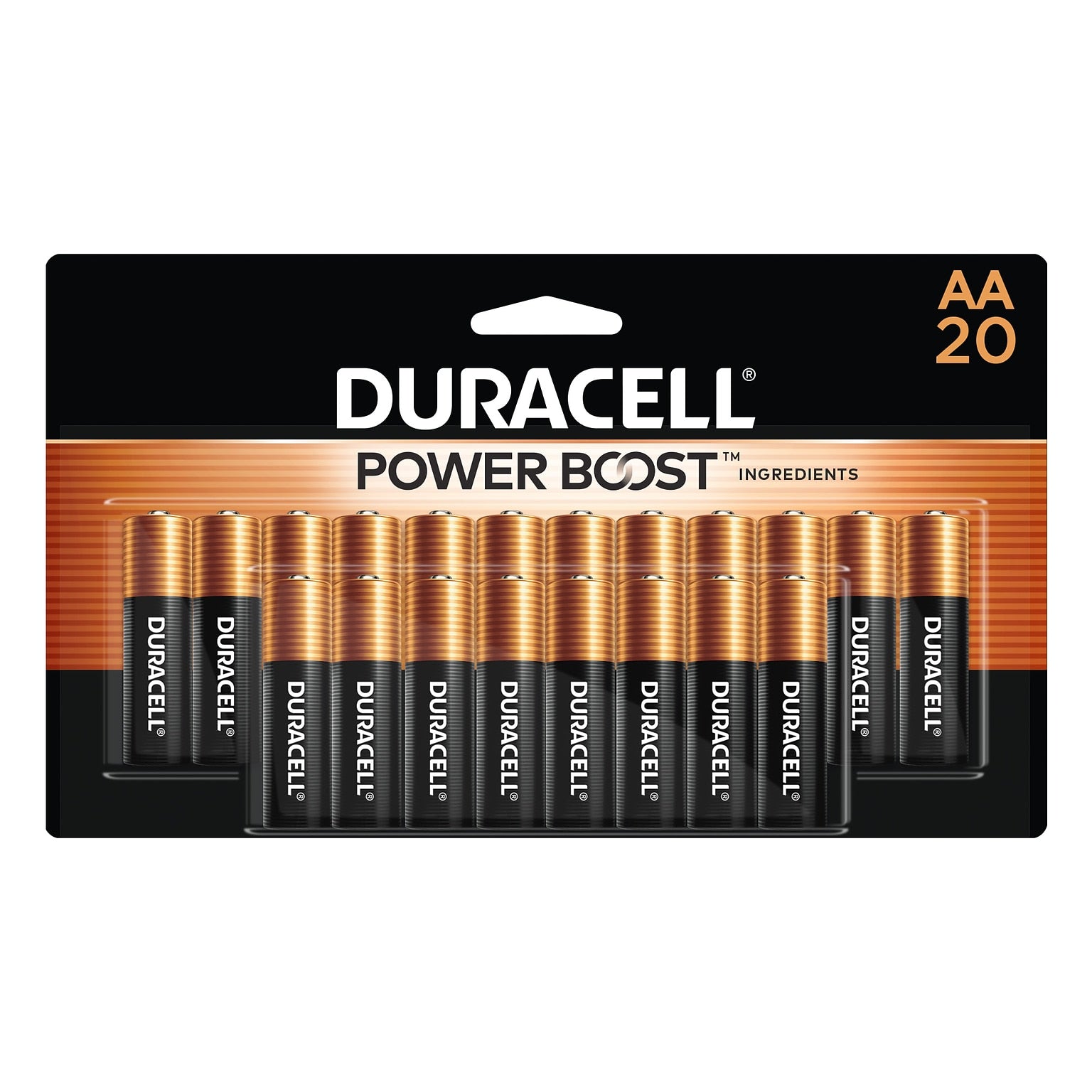 COPPERTOP Coppertop MN1500B20Z Duracell MN1500 Alkaline Battery AA 20/Pack