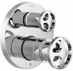 DELTA FAUCET Delta Faucet T75P535-PCLHP Litze Pressure Balance Valve Trim with 3-Function Integrated Diverter (Less Handles)