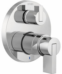 DELTA FAUCET Delta Faucet T75P535-PCLHP Litze Pressure Balance Valve Trim with 3-Function Integrated Diverter (Less Handles)