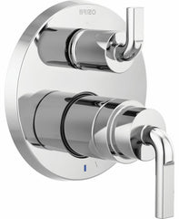 DELTA FAUCET Delta Faucet T75P535-PCLHP Litze Pressure Balance Valve Trim with 3-Function Integrated Diverter (Less Handles)