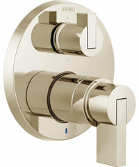 DELTA FAUCET Delta Faucet T75P635-PNLHP Litze Pressure Balance Valve With Integrated 6-Function Diverter Trim Less Handles