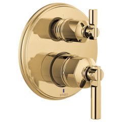 DELTA FAUCET Delta Faucet T75P635-PNLHP Litze Pressure Balance Valve With Integrated 6-Function Diverter Trim Less Handles