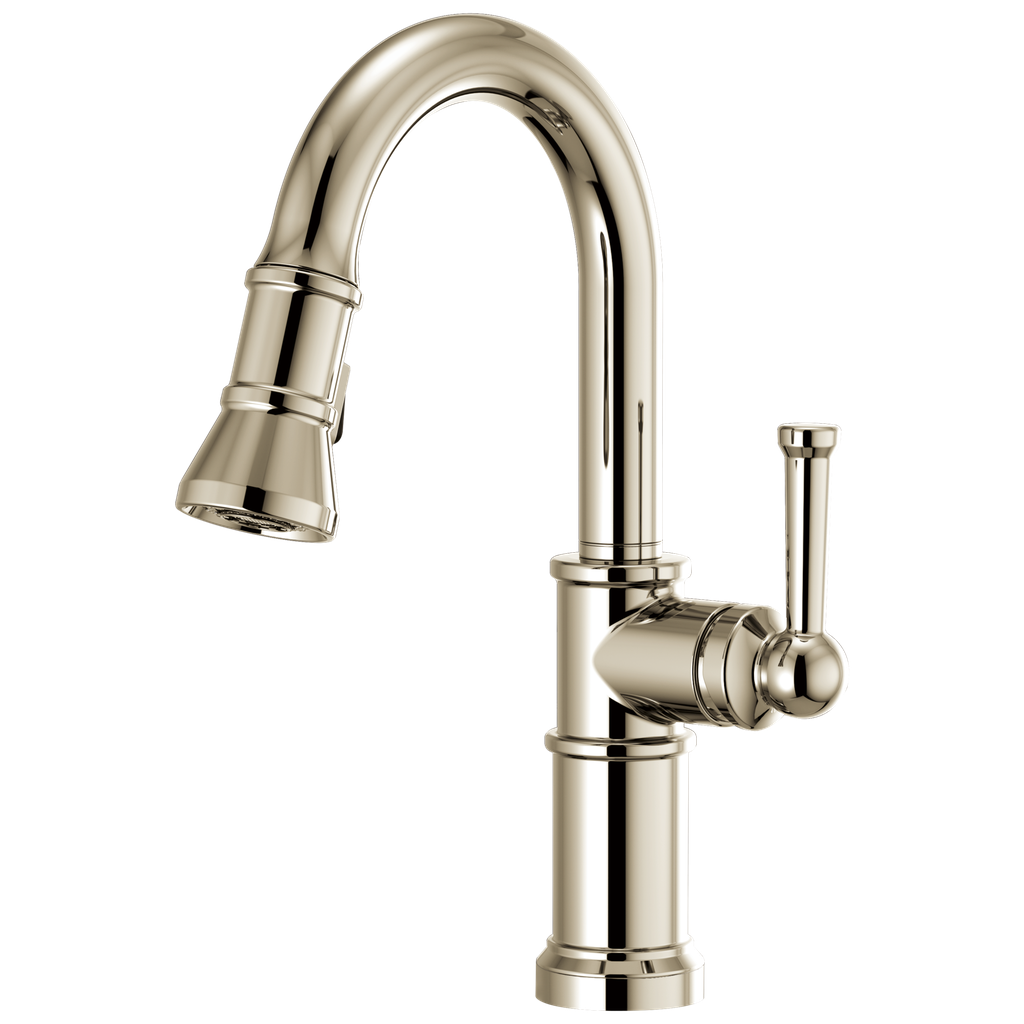 DELTA FAUCET Delta Faucet 63925LF-PN Artesso Pull-Down Prep Faucet