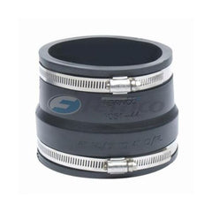 FERNCO Fernco 1051-44 Flexible Pipe Coupling 4 in, AC/Ductile Iron x Cast Iron/Plastic, PVC
