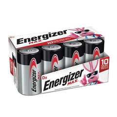 ENERGIZER Energizer E95FP-8 MAX Alkaline Batteries, Size D, 8 per pack