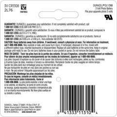 DURACELL Duracell DL1/3nbpk specialty battery 3 V lithium 1pk