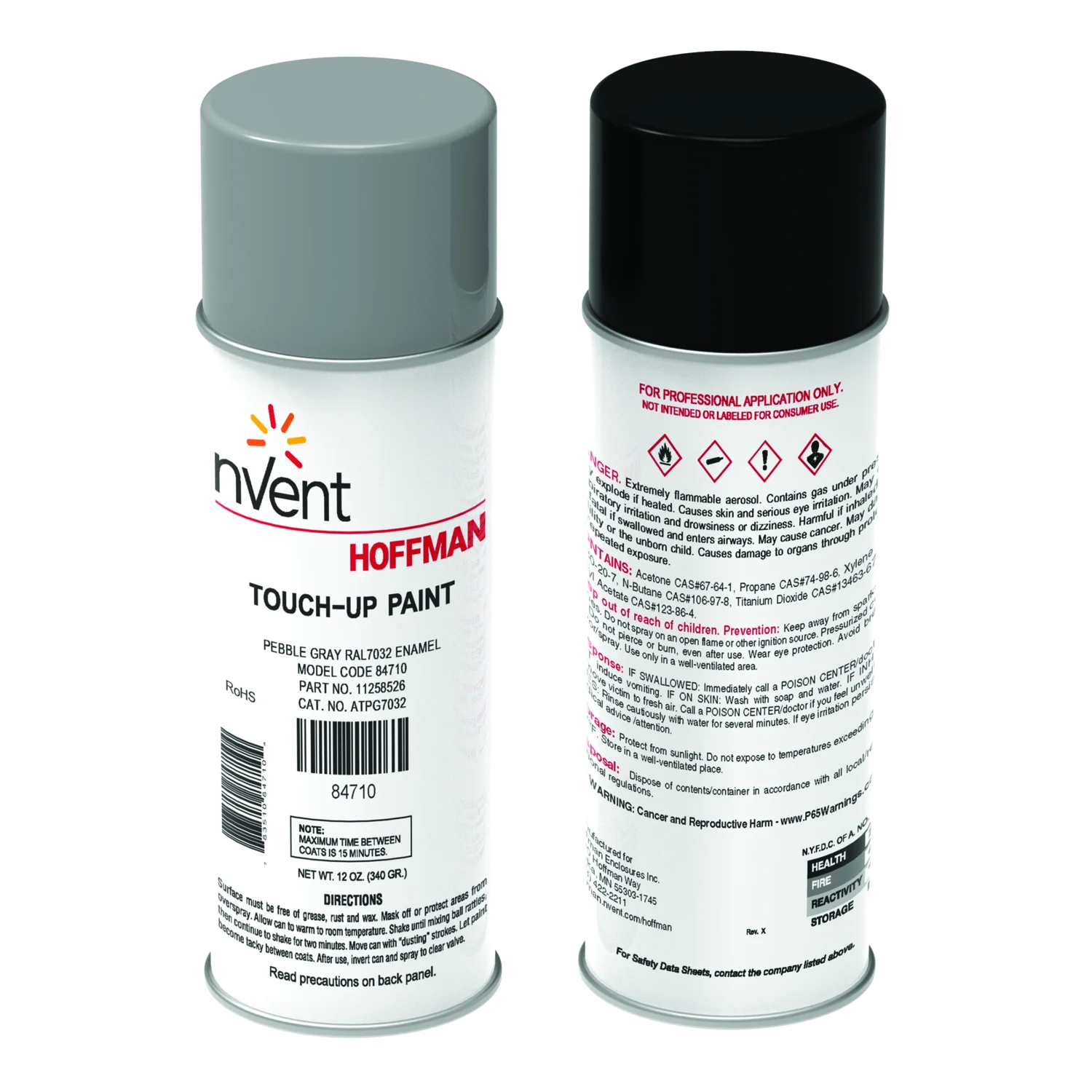 NVENT Hoffman ATPPY61 Touch-Up Paint 12 oz Spray Can
