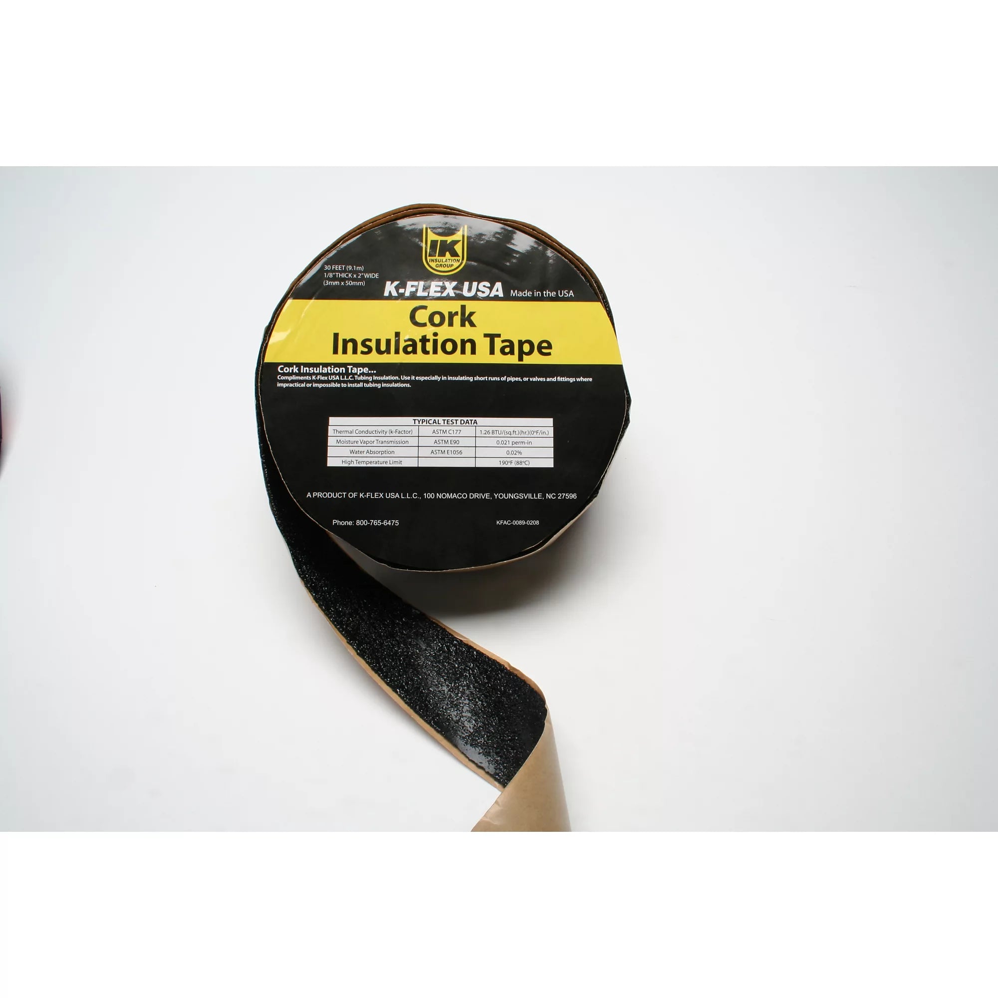 K-FLEX K-Flex 800-TAPE-CRK Cork Tape 2 inches x 30 feet