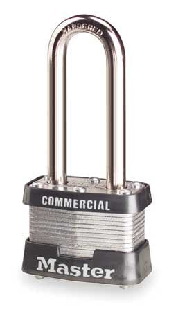 MASTER LOCK Master Lock 3KALH Padlock 1-9/16 inches Shackle Clearance 2 inches