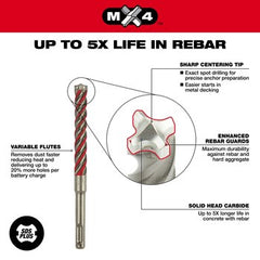 MILWAUKEE Milwaukee 48-20-7256 SDS Drill Bit 1-1/8 inches X 18 inches