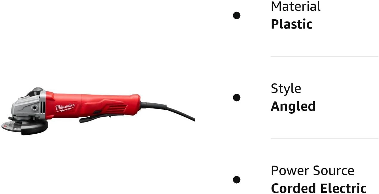 MILWAUKEE Milwaukee 6142-30 Electric Tool Angle Grinder 4-1/2 inches