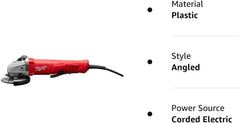 MILWAUKEE Milwaukee 6142-30 Electric Tool Angle Grinder 4-1/2 inches