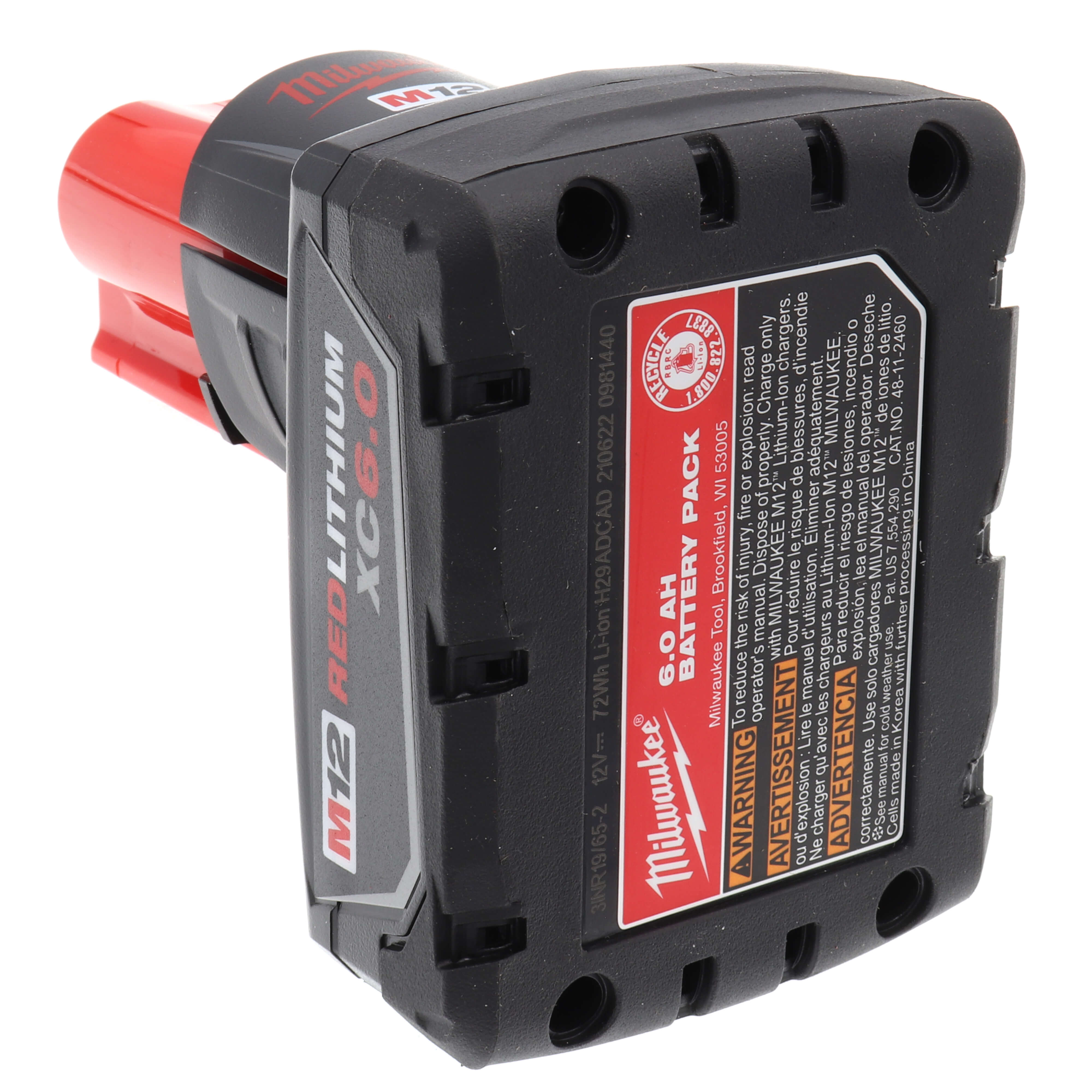 MILWAUKEE Milwaukee 48-11-2460 Pack Bat Bare Tool 6Ah