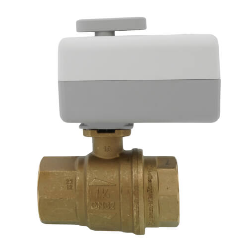 RESIDEO Resideo Braukmann VWS02Y-11/4 L5 Wifi Water Leak Shutoff Valve With 1-1/4 inches NPT Ball Valve