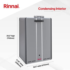 RINNAI Rinnai RSC199eN Smart-Circ Condensing Gas Tankless Water Heater 199,000 BTU