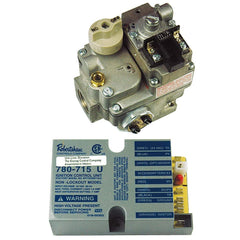 ROBERTSHAW Robertshaw 712-016 Gas Valve 712 Combination with Non-Lockout Ignition 3/4 x 3/4 Inch FPT