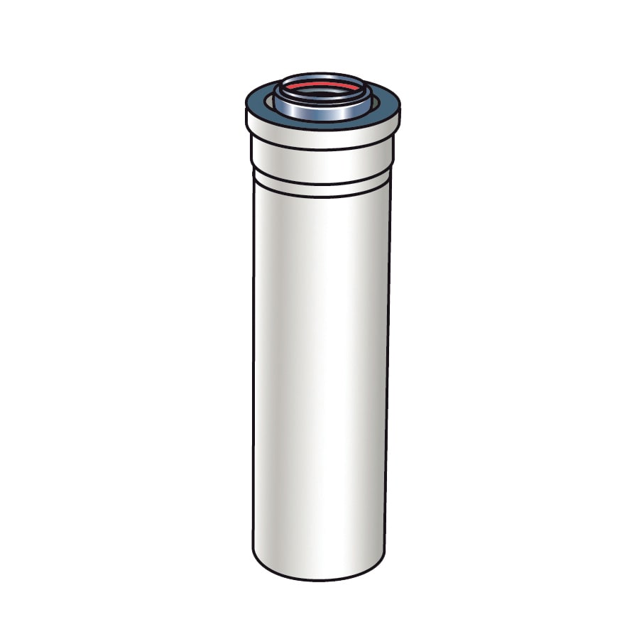 RINNAI Rinnai 224052 19-1/2 in. Plastic and Aluminum Vent Pipe Extension