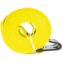 S-LINE S-Line 43795-10-30 Winch Straps Flat Hook 4 inchesx 30 feet and 5,400 lbs