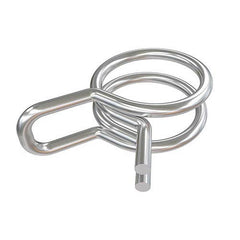 SAUERMANN Sauermann ACC00912 Double Wire Clamp for Clear Tubing 1/4 feet' (Pack of 25)