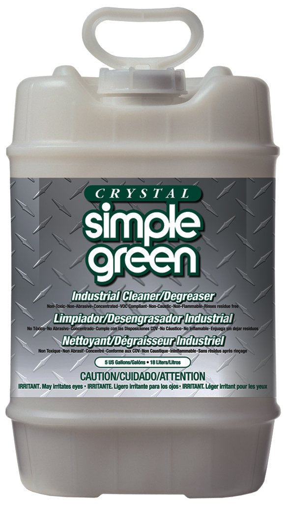 SIMPLE GREEN Simple Green 19005 Crystal Cleaner and Degreaser 5 gal Pail