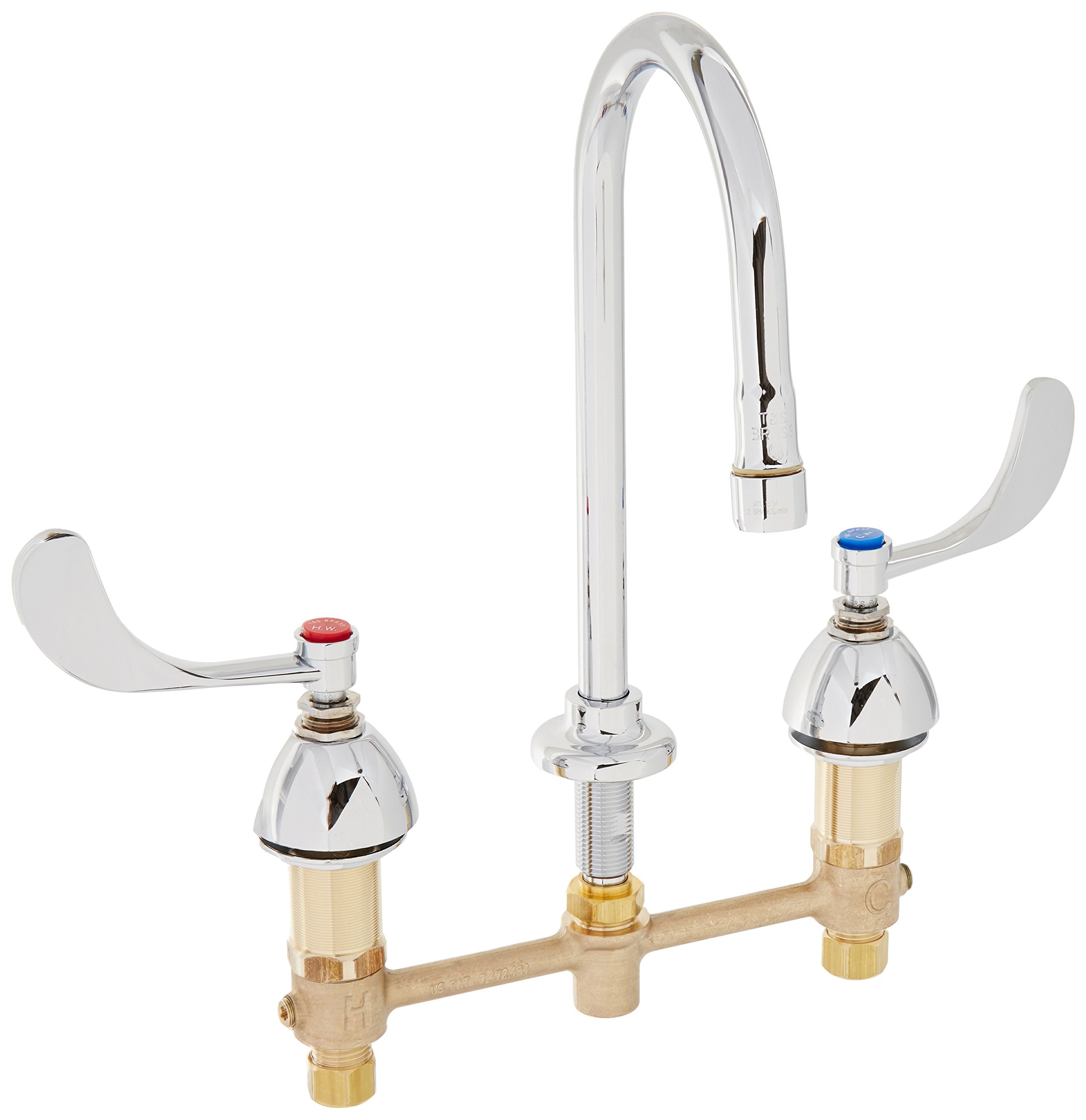 T&S BRASS T&S Brass B-2867-04 Widespread Commercial Medical/Surgical Faucet