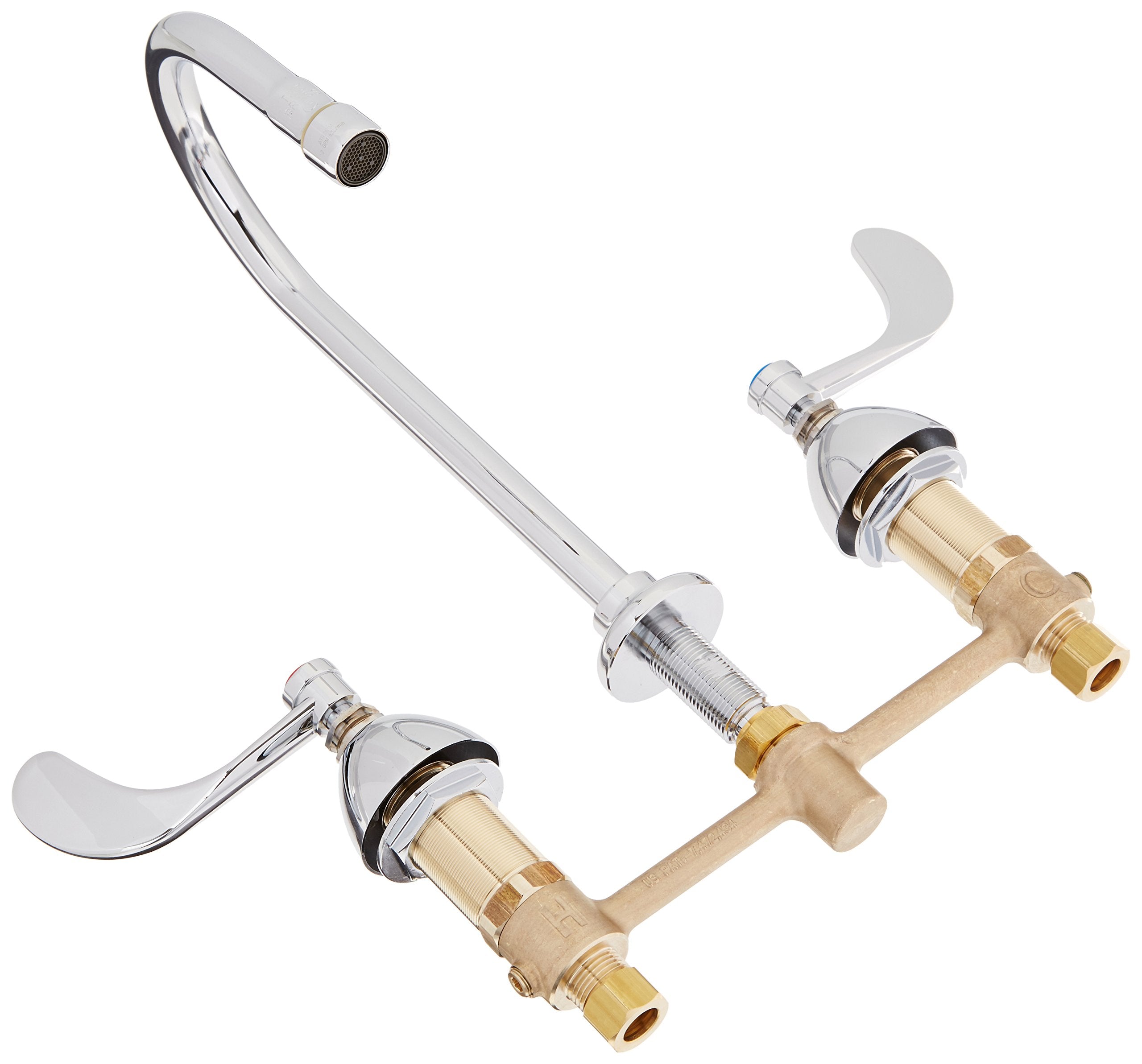T&S BRASS T&S Brass B-2867-04 Widespread Commercial Medical/Surgical Faucet
