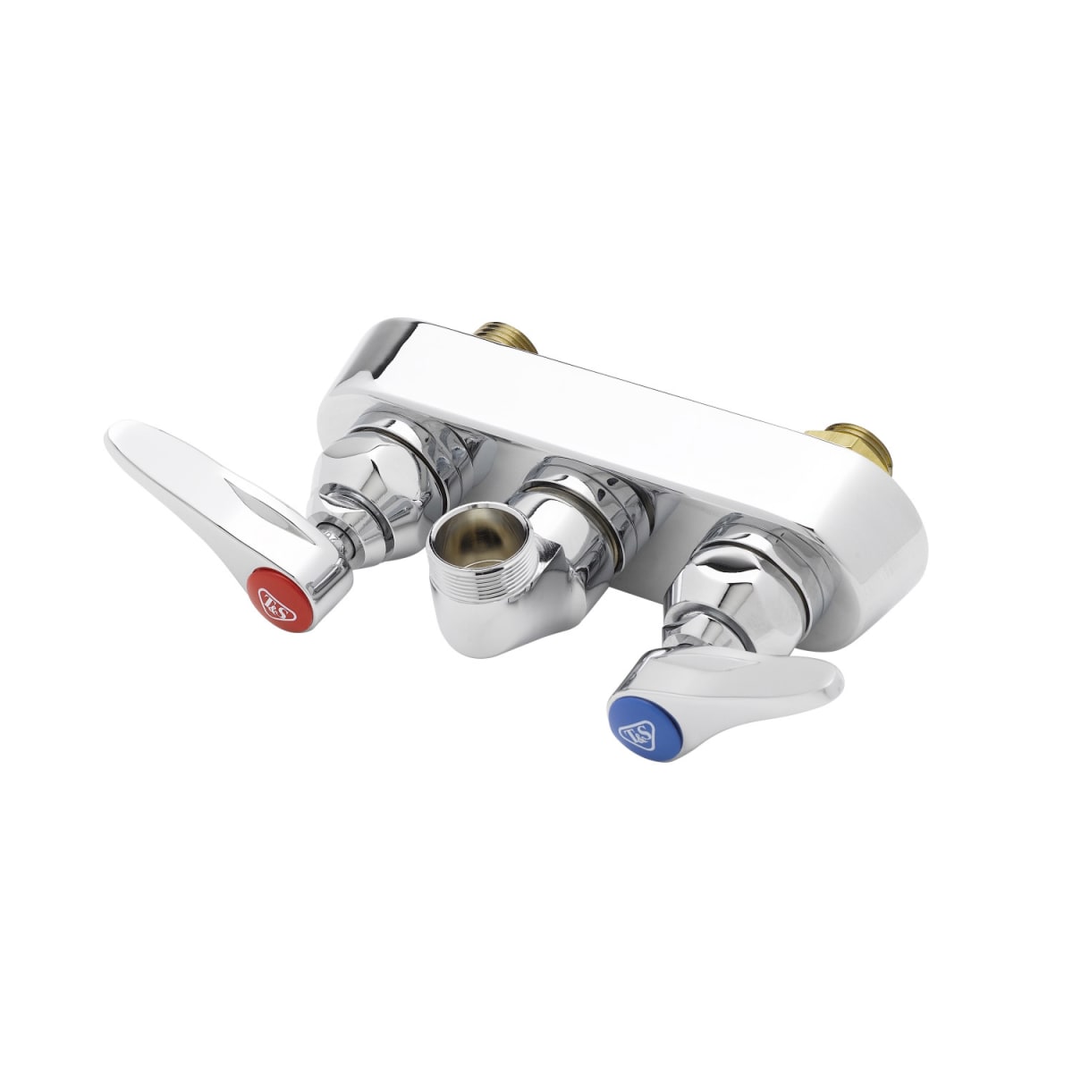 T&S BRASS T&S Brass B-1115-LN Faucet, Wall Mount - 4 inches Center
