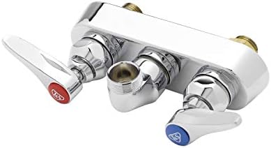 T&S BRASS T&S Brass B-1115-LN Faucet, Wall Mount - 4 inches Center