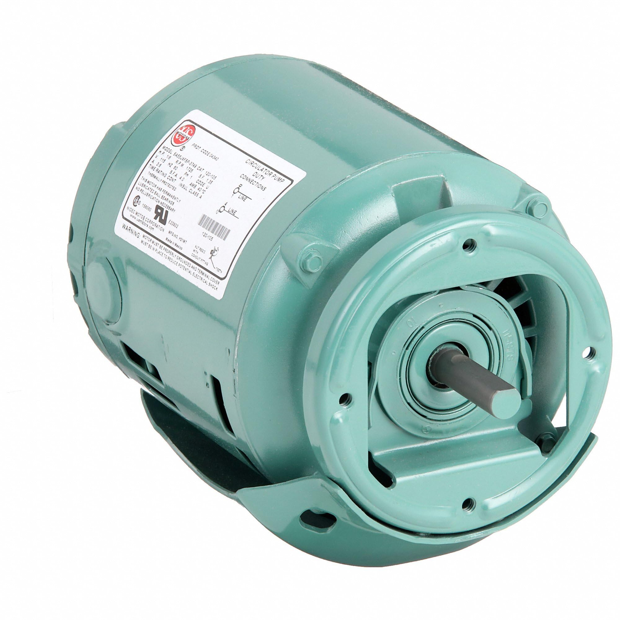 TACO Taco 120-105RP Single Phase Pump Motor 0.1667 Horsepower REPLACEMENT 120-105