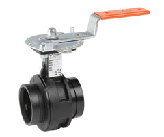 VICTAULIC Victaulic V060761SE2 Vic-300 MasterSeal 6 in. Ductile Iron EPDM Locking Lever Handle Butterfly Valve