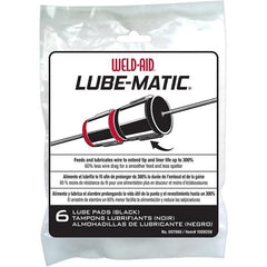 WELD-AID Weld-Aid WEL007060 Lube-Matic Kleener Pads, 6/Pack