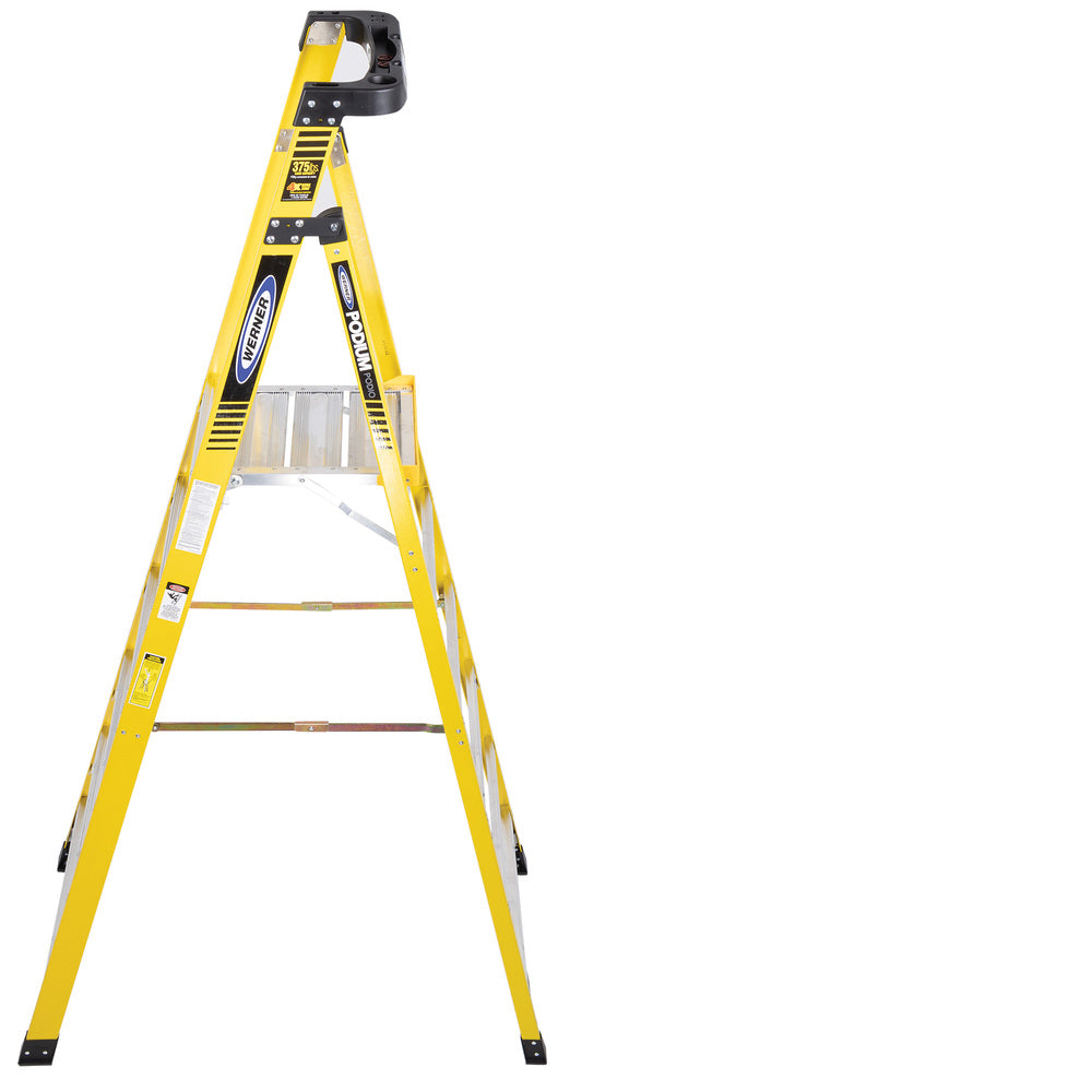 WERNER Werner PD7306 6 feet Type 1AA Fiberglass Podium Ladder