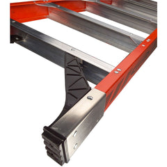 WERNER Werner T7406 6 feet Dual Access Fiberglass Step Ladder 375 lb. Cap