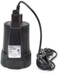 ZOELLER Zoeller 42-0007 Utility Pump Utility Floor Sucker 1/6 HP 9 feet Cord