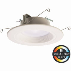 COOPER LIGHTING SOLUTIONS Cooper Lighting RL56069S1EWHR 5 6 Inch Led Retrofit Kit