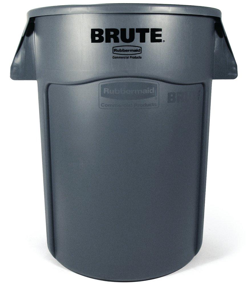 RUBBERMAID Rubbermaid FG263200GRAY Brute 32 Gallon Container Gray