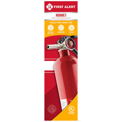 FIRST ALERT First Alert FE1A10GR Rechargeable Home Fire Extinguisher 1-A:10-B:C (1 Pack) HOME1