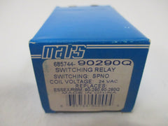 MARS Mars 90290Q 50/60 HZ, 18 AMP, SPST, Switching Relay, 24 VAC Coil REPLACES Essex/RBM 90-290, 90-290Q