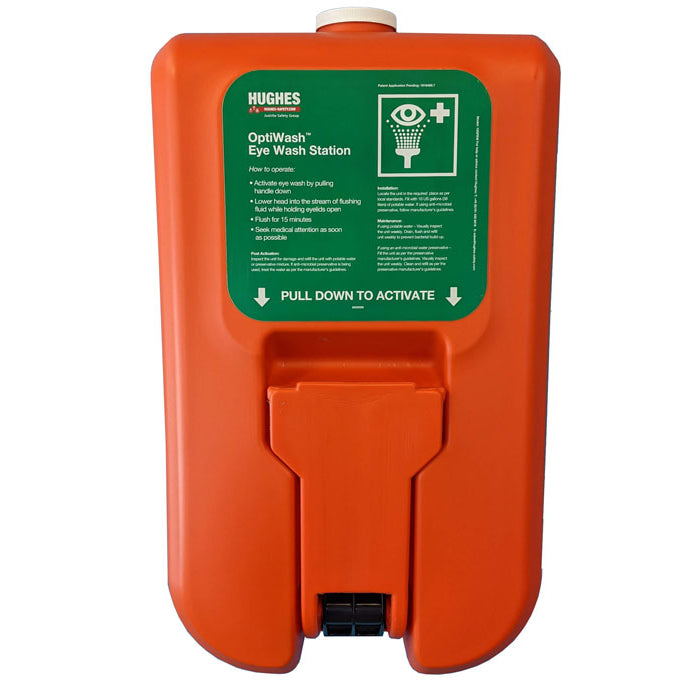 HUGHES Hughes 10GFEW Gravity Fed Portable Eyewash Station 10 Gallon Capacity