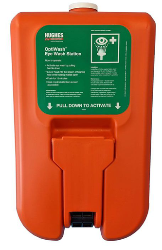 HUGHES Hughes 10GFEW Gravity Fed Portable Eyewash Station 10 Gallon Capacity