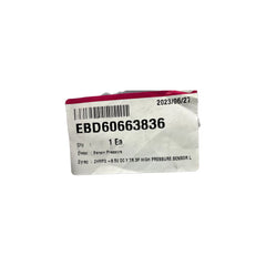LG Lg EBD60663836 Sensor, Pressure