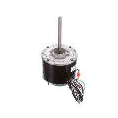 REGAL BELOIT Regal Beloit EM3728F Condenser Fan Motor, 1/4 hp, 208 to 230 VAC, 60 Hz, 1 ph, NEMA 48Y, 1075 rpm, Band/Stud Mount, Enclosed