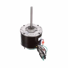 REGAL BELOIT Regal Beloit EM3728F Condenser Fan Motor, 1/4 hp, 208 to 230 VAC, 60 Hz, 1 ph, NEMA 48Y, 1075 rpm, Band/Stud Mount, Enclosed