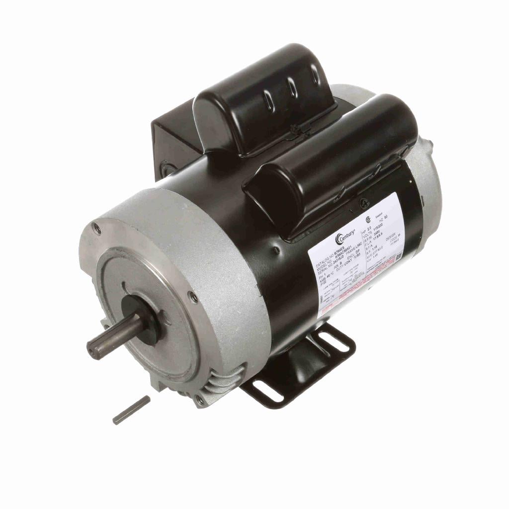 CENTURY MOTORS Century Motors B764ES General Purpose Motor 2.0 HP 115/230 V L56C Frame