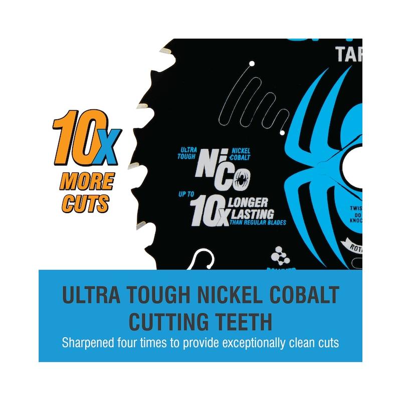 SPYDER Spyder 13006 7-1/4-in 24 -Tooth Rough Finish Tungsten carbide-tipped steel Circular Saw Blade Individual