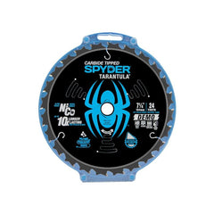 SPYDER Spyder 13006 7-1/4-in 24 -Tooth Rough Finish Tungsten carbide-tipped steel Circular Saw Blade Individual