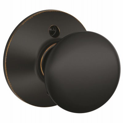 SCHLAGE Schlage Lock Co F170PLY 716 Plymouth Dummy Knob Aged Bronze