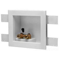 OATEY Oatey 38957 Washing Machine Outlet Box 1/2 in Ips Double Valve