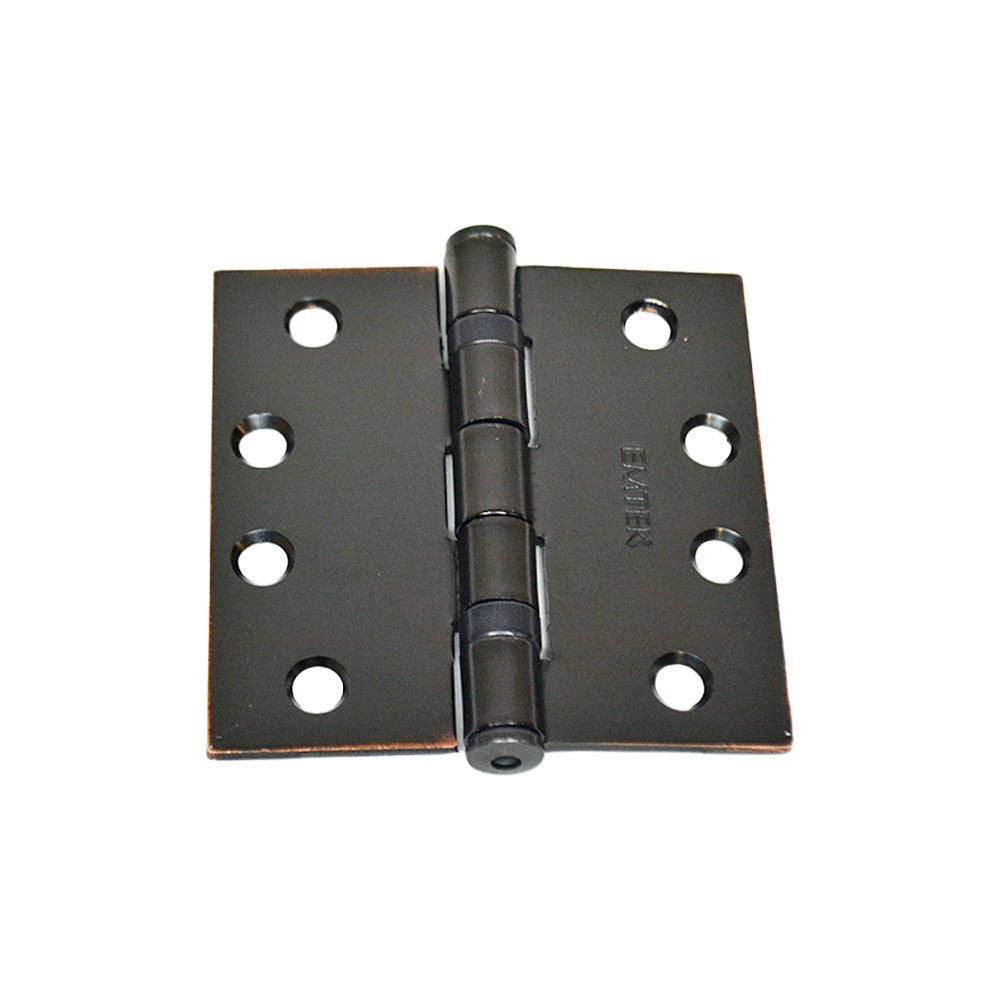 EMTEK Emtek 94014US10B Square Steel Ball Bearing Hinge Pair